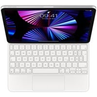 Apple Magic Keyboard für 11" iPad Pro (3. Generation) und iPad Air (4. Generation), Tastatur weiß, DE-Layout, Scherenmechanik