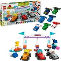 10445 DUPLO F1 Team Rennautos mit Rennfahrern, Konstruktionsspielzeug