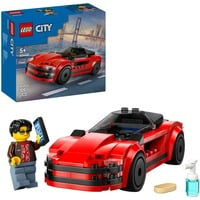 LEGO 60448 City Roter Sportwagen, Konstruktionsspielzeug 