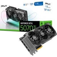 PNY GeForce RTX 5070 Ti OC, Grafikkarte DLSS 4, 3x DisplayPort, 1x HDMI 2.1