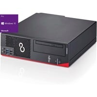 Fujitsu ESPRIMO D957 SFF Generalüberholt, PC-System schwarz, Windows 10 Pro 64-Bit