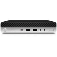HP Pro Desk 600 G5 Generalüberholt, Mini-PC schwarz/silber, Windows 11 Pro