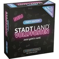 Denkriesen Stadt Land Vollpfosten - Das Kartenspiel Party Edition 