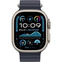 Apple Watch Ultra 2, Smartwatch schwarz, 49 mm, Ocean Armband schwarz, Titangehäuse, Cellular