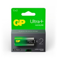 GP Ultra Plus Alkaline Batterie C Baby Longlife, LR14, 1,5Volt