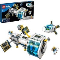 LEGO 60349 City Mond-Raumstation, Konstruktionsspielzeug 