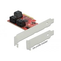 PCIe 6P SATA PCIe x4Karte - LP, Controller