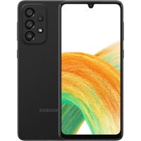 8806094067989 - Galaxy A33 5G - 5G Smartphone - Dual-SIM - RAM 6GB   Internal Memory 128GB - microSD slot - OLED-Display - 64 - 2400 x 1080 Pixel (90 Hz) - 4x x Rückkamera 48 MP 8 MP 5 MP 2 MP - front camera 13 MP - Awesome Black (SM-A336BZKGEUB-EU)