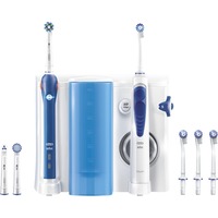 Braun Oral-B Mundpflege-Center OxyJet + Pro 2000 weiß/hellblau