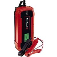 Einhell Batterie-Ladegerät CE-BC 6 M rot/schwarz, für Kfz- und Motorradbatterien