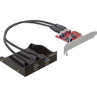 USB 3.0 Front Panel 2-Port inkl. PCI Express Card, Controller