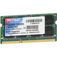 SO-DIMM 4 GB DDR3-1333  , Arbeitsspeicher