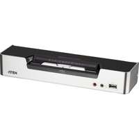 4710423779679 - ATEN USB DVI Dual View KVMP Switch CS1642A - KVM- Audio- USB-Switch - 2 x KVM Audio USB - 1 lokaler Benutzer - Desktop