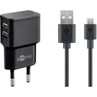 Micro-USB Dual-Ladeset 18 Watt, Ladegerät