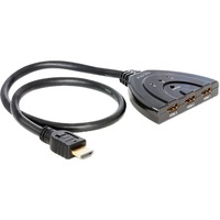 HDMI Switch HDMI-A Stecker > 3x HDMI-A Buchse