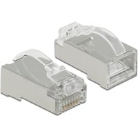 RJ-45 Crimp+Cut+Curve Stecker Cat.6 STP