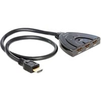 4043619876198 - DELOCK 87619 - HDMI Switch 3x HDMI Buchse  HDMI Stecker manuell