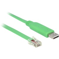 USB 2.0 Adapterkabel, USB-A Stecker > RS-232 RJ-45 Stecker