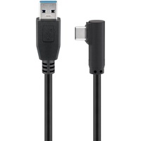 USB 3.2 Gen 1 Kabel, USB-A Stecker > USB-C Stecker 90°