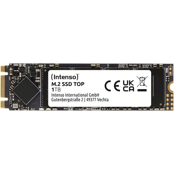 Intenso TOP 1 TB SSD Schwarz SATA 6 Gb S M 2 2280