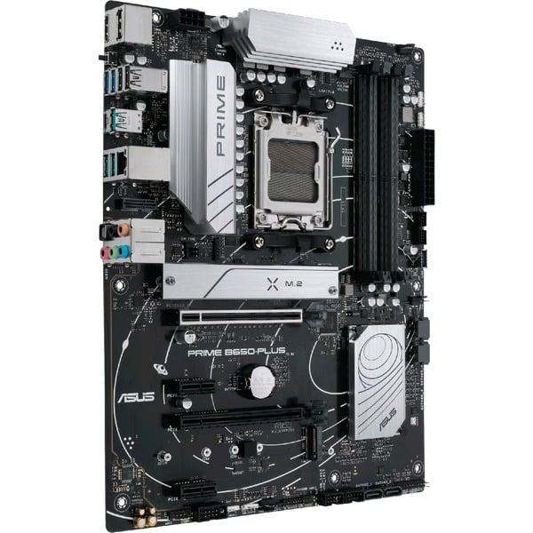 Asus Prime B Plus Mainboard Schwarz Silber