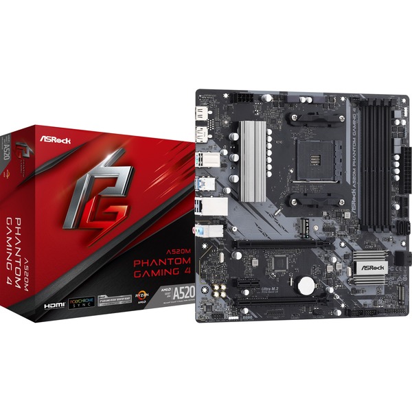 Asrock a520m phantom gaming 4 обзор