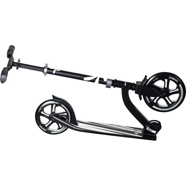 Muuwmi Aluminium Scooter Pro 230/205 Mm Schwarz/grau