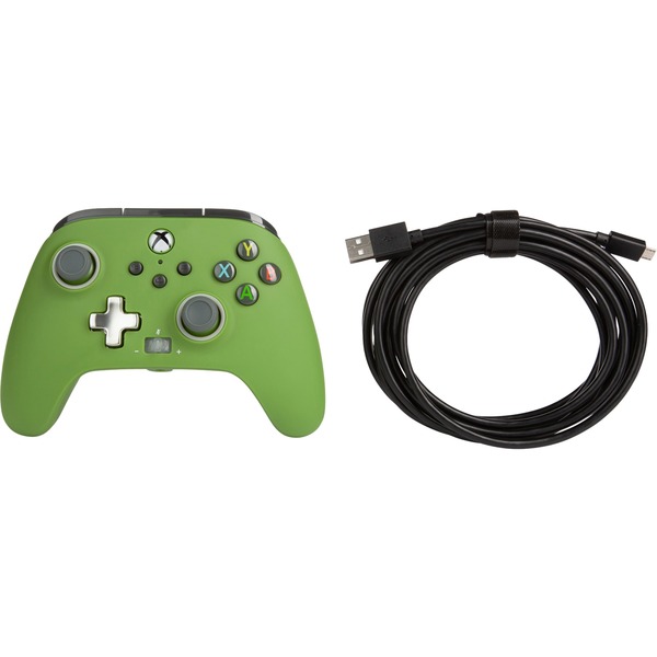 Powera Enhanced Wired Controller For Xbox Series X S Gamepad Olivgrün