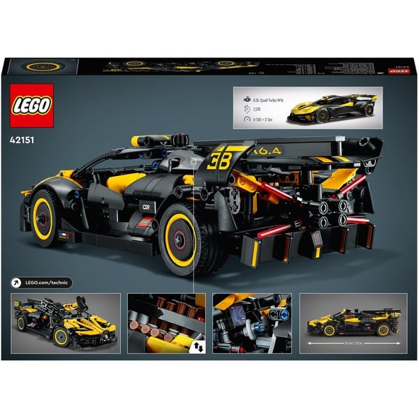 Lego technic bugatti bolide