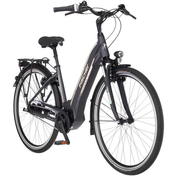 FISCHER Fahrrad Cita 5.0i (2021), Pedelec grau, 28", 44 cm