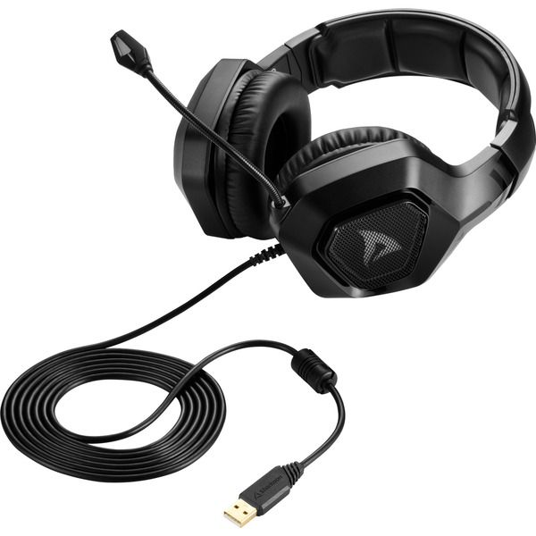 Sharkoon RUSH ER30, Gaming-Headset schwarz