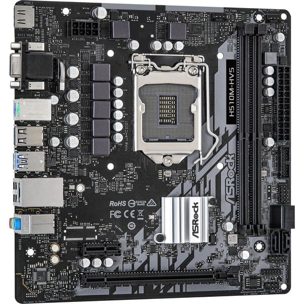 Asrock h510m hvs какие процессоры поддерживает