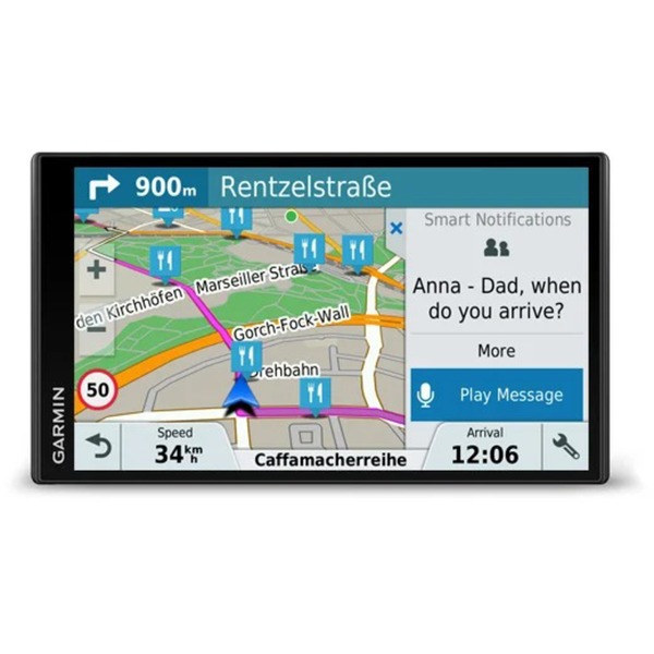 Garmin Drive Smart 61 LMT-D, Navigationssystem Karten: Zentraleuropa