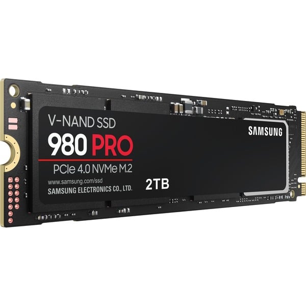 SAMSUNG 980 PRO 2 TB, x4, 4.0 PCIe 2280, M.2 intern NVMe 1.3c, SSD