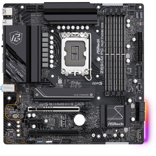 Asrock Z M Pg Riptide D Mainboard