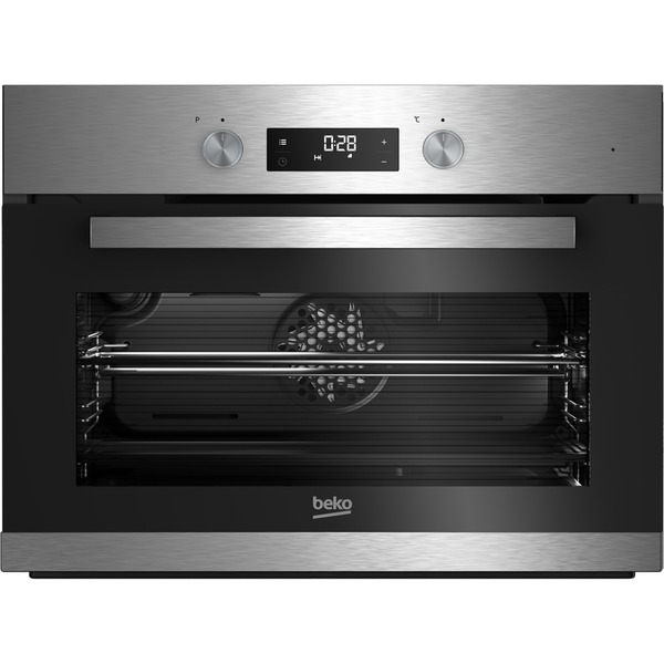 Электрический духовой шкаф beko bcm12300x серебристый