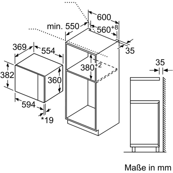 Bosch bfl524mb0 схема встраивания