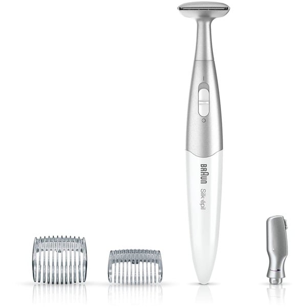 Braun Silk Pil Fg Ladyshaver Wei Silber