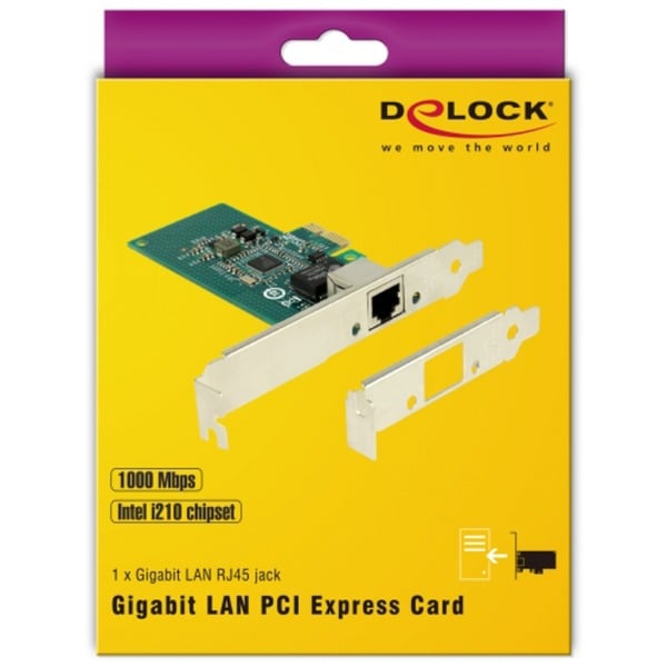 Delock Pcie X Gigabit Lan Lan Adapter