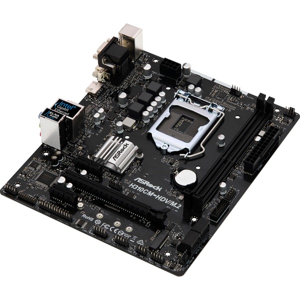 Материнская плата asrock h310cm hdv подключение