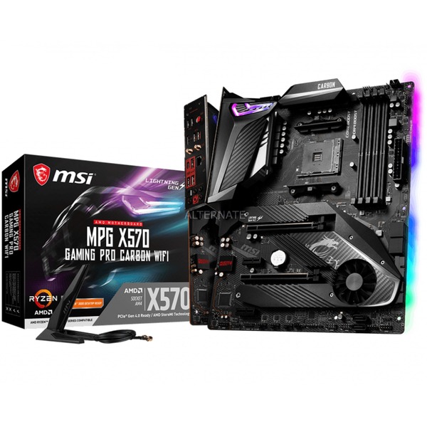 Msi Mpg X570 Gaming Pro Carbon Wifi Mainboard Schwarz