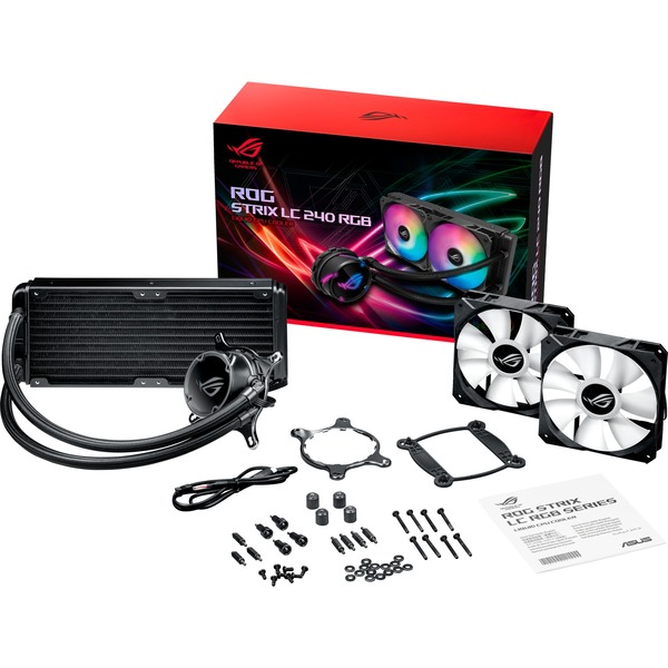 Asus rog strix lc 240 rgb обзор