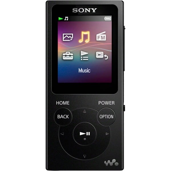 Sony Nw E394b Mp3 Player Schwarz Fm Radio Klinke 8gb