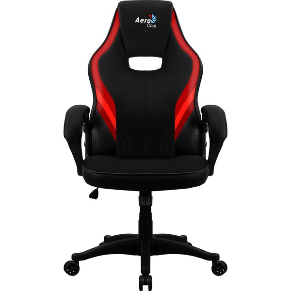 Игровое кресло aerocool aero 2 alpha black red