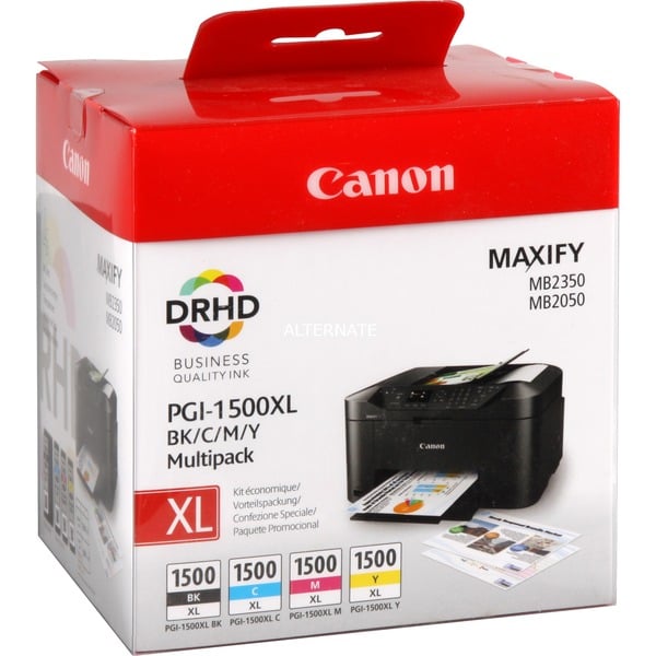 Canon Tinte Multipack Pgi Xl C M Y Bk