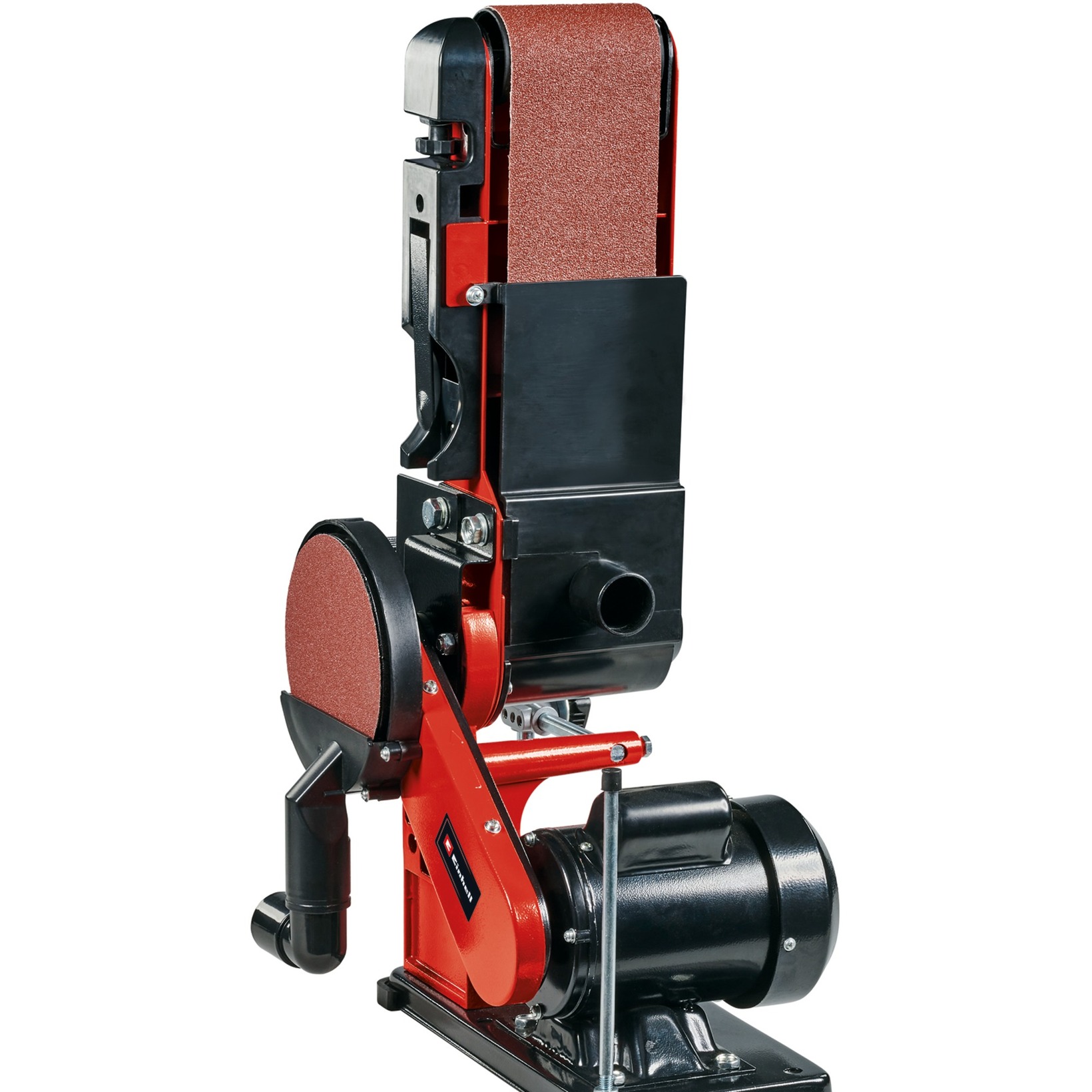 Einhell Stand-Band-Tellerschleifer TC-US 380, Bandschleifer Rot/schwarz ...