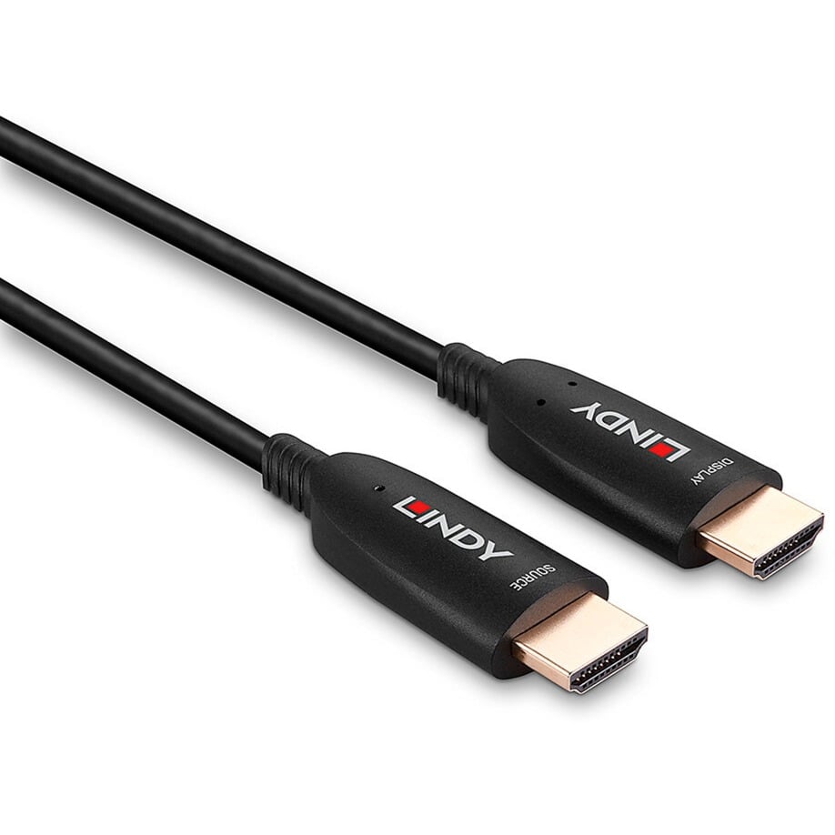 Lindy Fibre Optic Hybrid Hdmi K Kabel Schwarz Meter Aoc Kabel