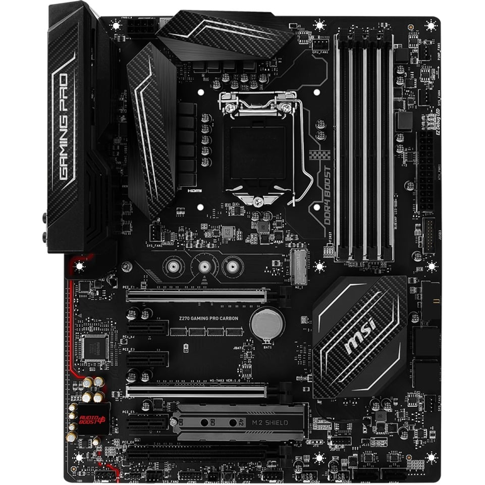 MSI Z270 GAMING PRO CARBON Mainboard MSI Z270 GAMING PRO CARBON Mainboard