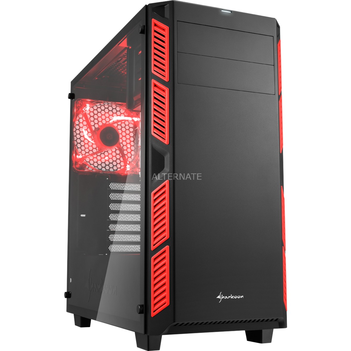 Компьютер red. Компьютерный корпус Sharkoon dg7000 Black/Red. Sharkoon dg7000 корпус. Midi Tower корпус красный. Красно белый корпус для ПК.